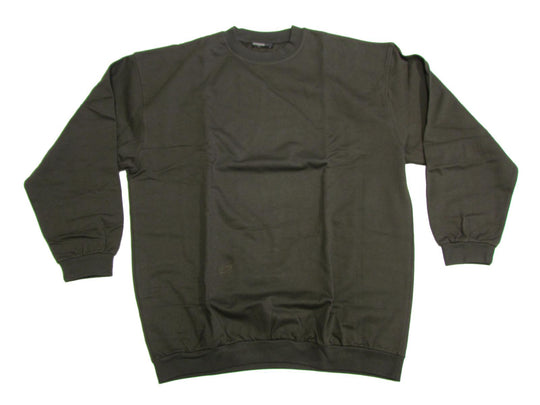 Schwarzes Promodoro Sweatshirt mit Bund und Rundhalsausschnitt aus Baumwollmischung