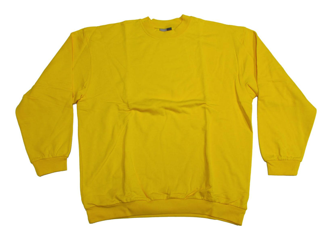Gelbes Promodoro Sweatshirt mit Bund und langärmeligem Design für bequemen Tragekomfort