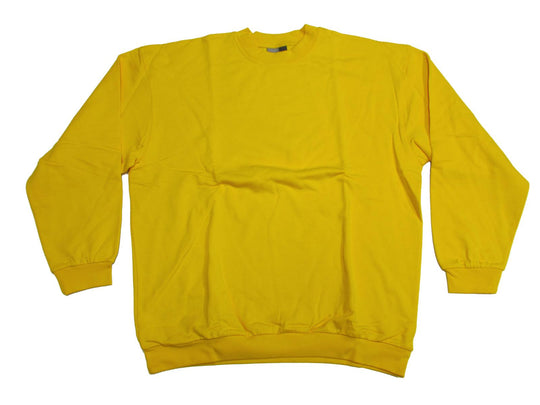 Gelbes Promodoro Sweatshirt mit Bund und langärmeligem Design für bequemen Tragekomfort