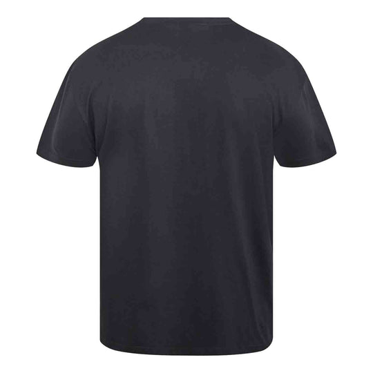 Allsize schwarzes T Shirt best friends mit kurzem Arm Rückansicht ohne Aufdruck