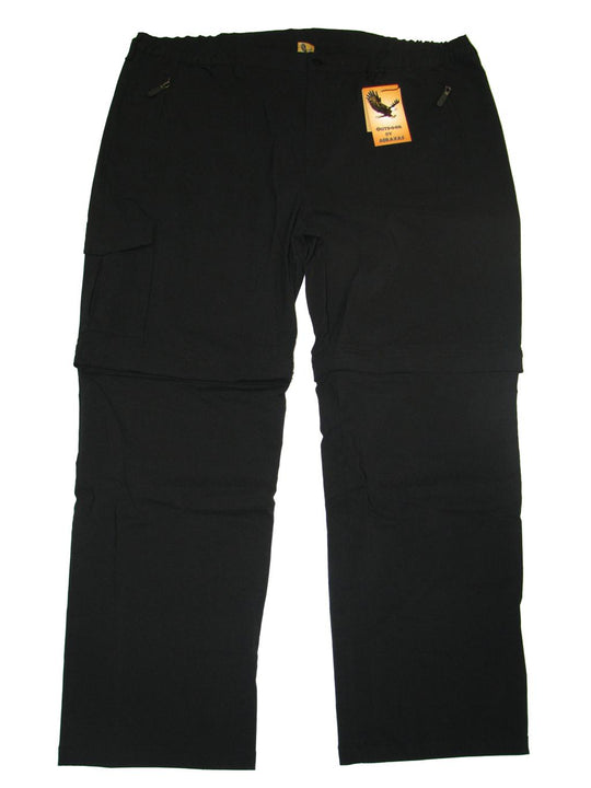 Stretch Zipp-Off-Hose in Übergröße von BigTiger