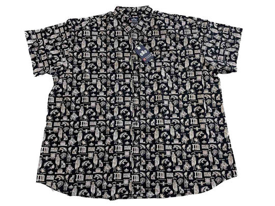 Karo Hemd kurzarm in Übergröße von BigTiger