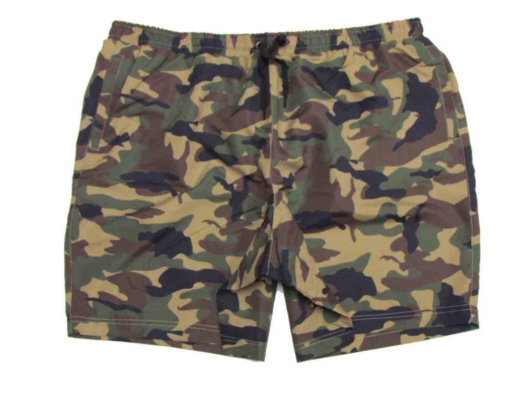 Printed plus-size swim trunks from BigTiger