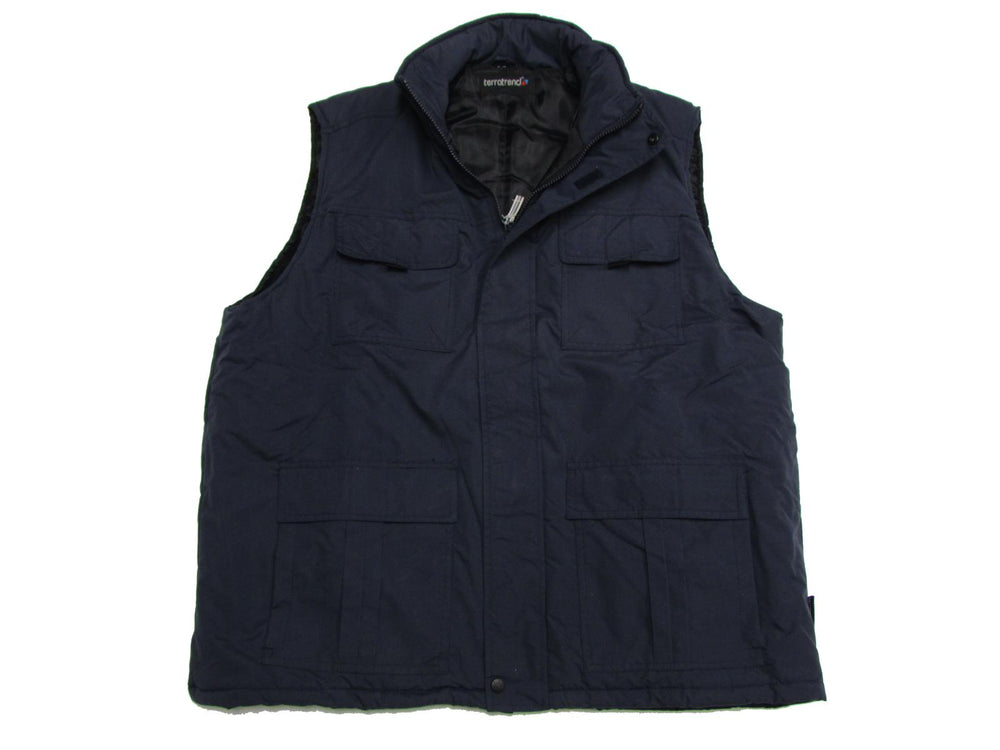 Winterweste mit Futter in Übergröße von Terrax