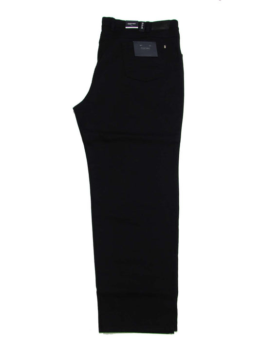 Schwarze Basic Jeans Hose von Pionier in übergröße herren für bequemen Alltag