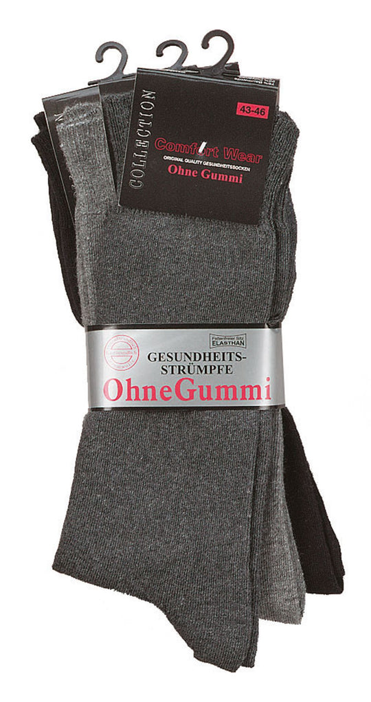 3 paar Gesundheits ohne Gummi in Übergröße von Wowerath