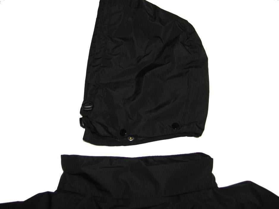 Abnehmbare Kapuze der schwarzen 3in1 Funktionsjacke von BigTiger als winterjacke herren